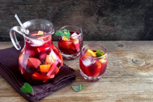 Pomegranate “Sangria” Recipe Image