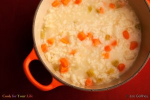 Arborio Rice & Vegetable Soup Recipe Image