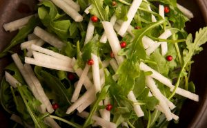 Ensalada de rúcula y jícama Recipe Image