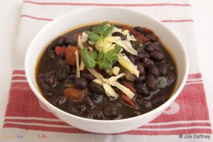 Black Bean Chili Recipe Image