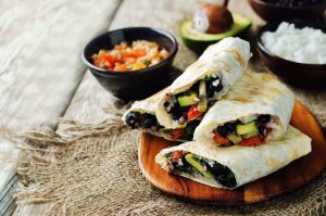 Black Bean Breakfast Burrito Recipe Image
