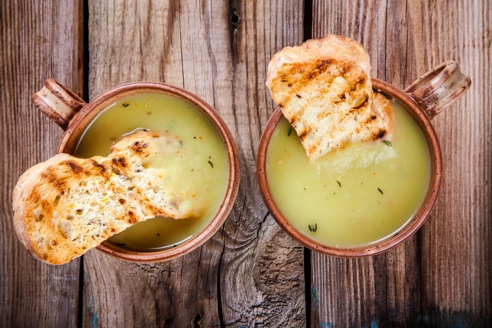 Celery root & tahini soup - Cook for Your Life- anti-cancer recipes