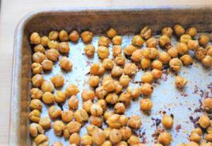 Baked Spiced Chickpeas Recipe Image