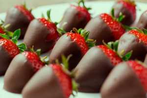 Chocolate Dipped Fruit Recipe Image