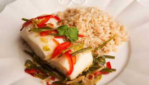 Pescado en papillote Recipe Image