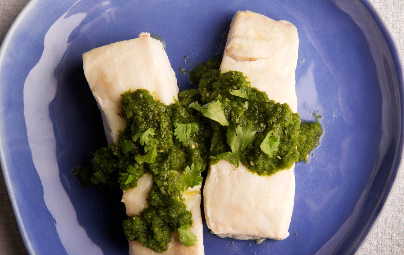 Fish in Salsa Verde - Cook For Your Life - pescado en salsa verde- anti-cancer recipes