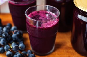 Fresh Grape Juice Recipe Image