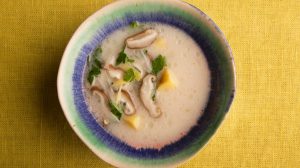 Sopa de coco y jengibre Recipe Image