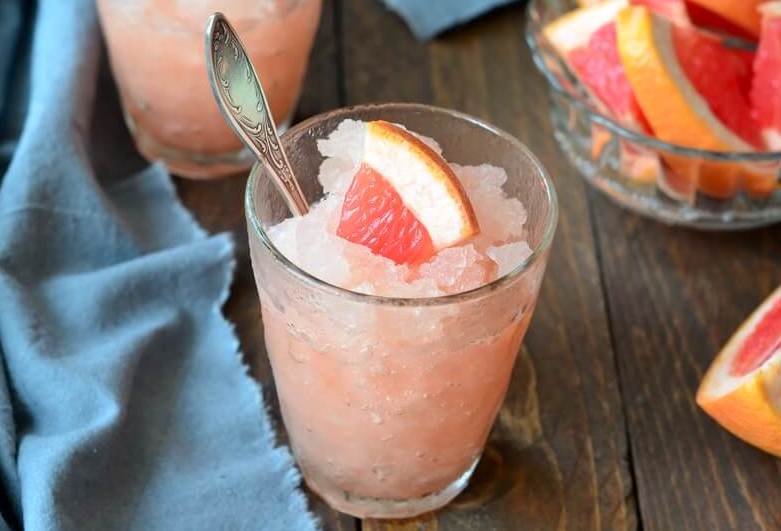 grapefruit granita