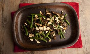 Green Bean & Mushroom Saute Recipe Image
