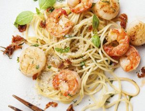 Angel Hair Pasta with Shrimp Recipe Image