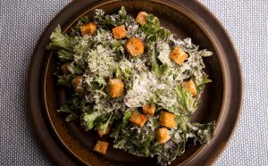 Kale Caesar Salad Recipe Image