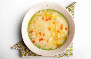 Leek & Rice Soup Recipe Image