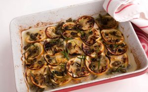 Lemon & Rosemary Baked Fish Recipe Image