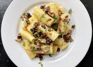 Pasta de setas al limón Recipe Image