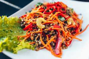 Lentil Salad With Cumin & Orange Vinaigrette Recipe Image