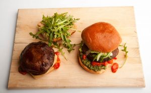 Portobello Mushroom Burger Recipe Image