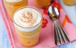 Pumpkin Pudding With Cinnamon Yogurt Recipe Image