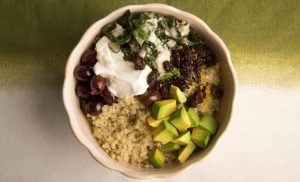 Quinoa Bowl With Tahini & Kale Recipe Image