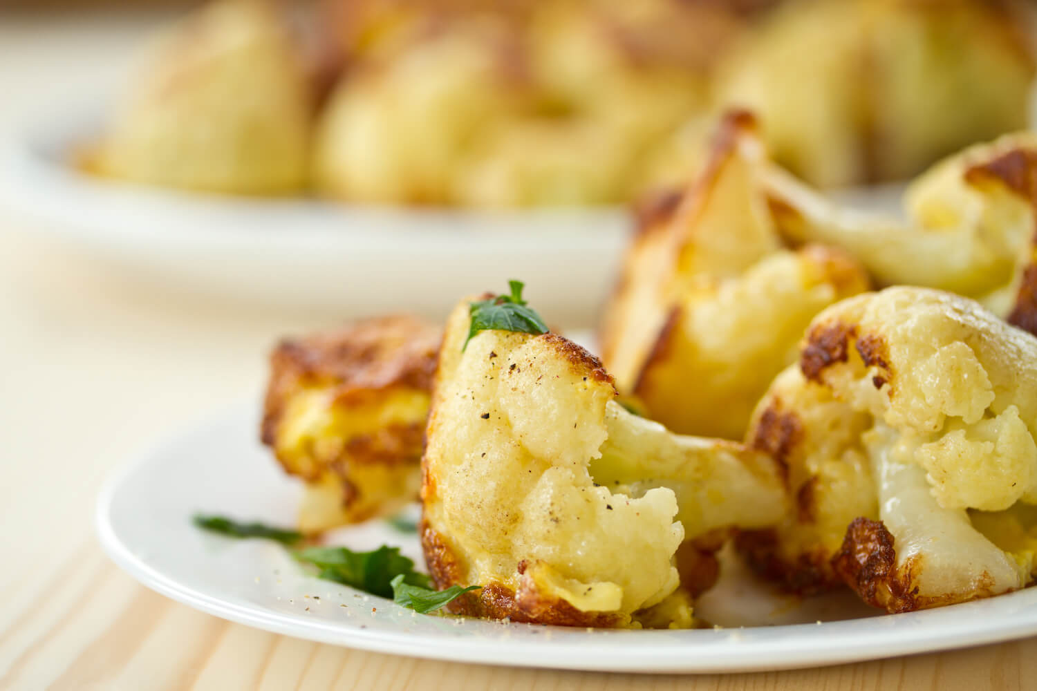 roasted cauliflower with lemon and capers- cook for your life- anti-cancer recipes