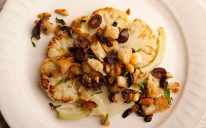 Sicilian-Style Roasted Cauliflower Recipe Image
