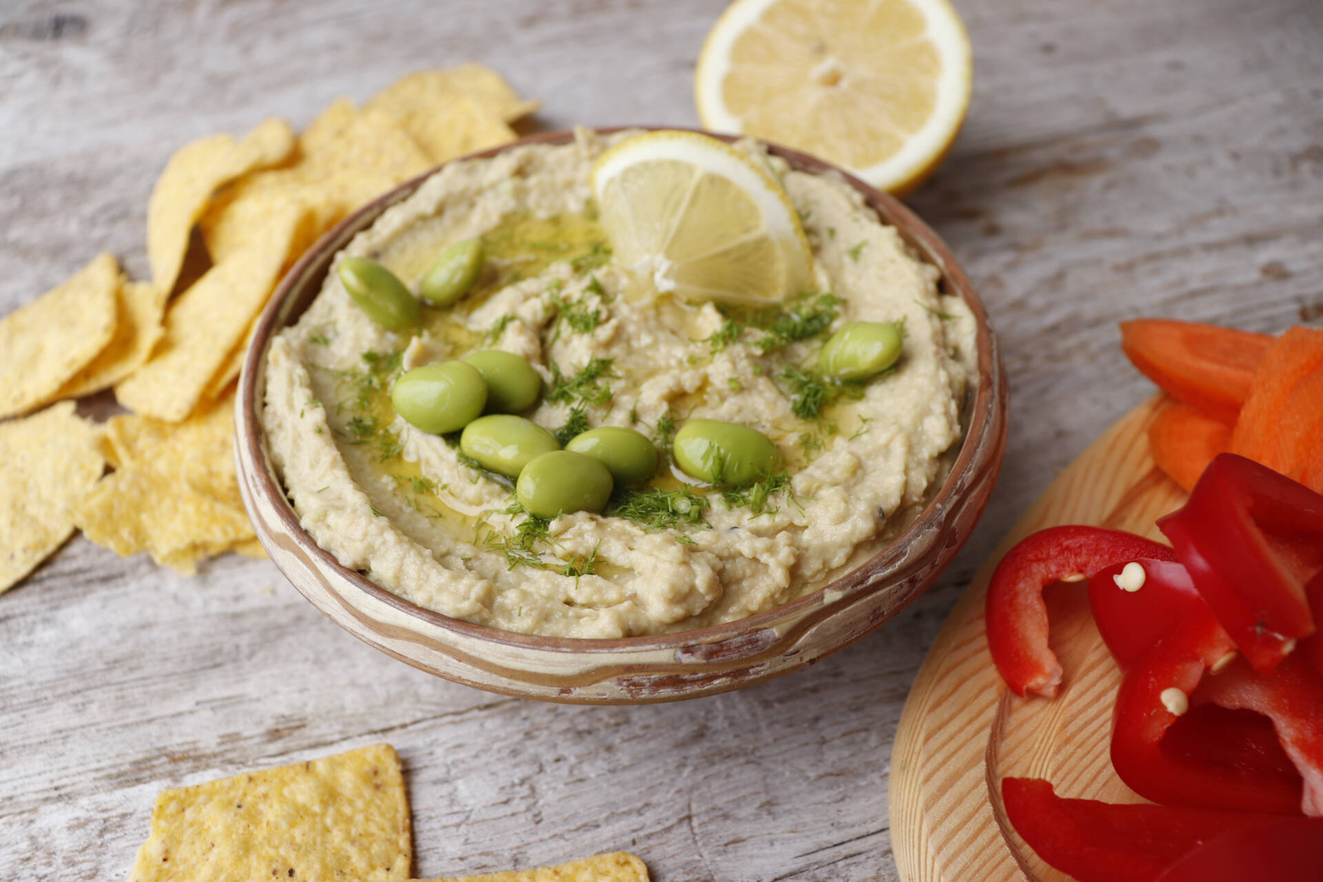 Edamame dip