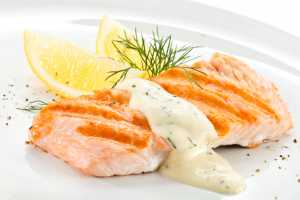 Dill & Mint Marinated Salmon Recipe Image