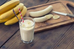 Banana Coconut Smoothie Recipe Image