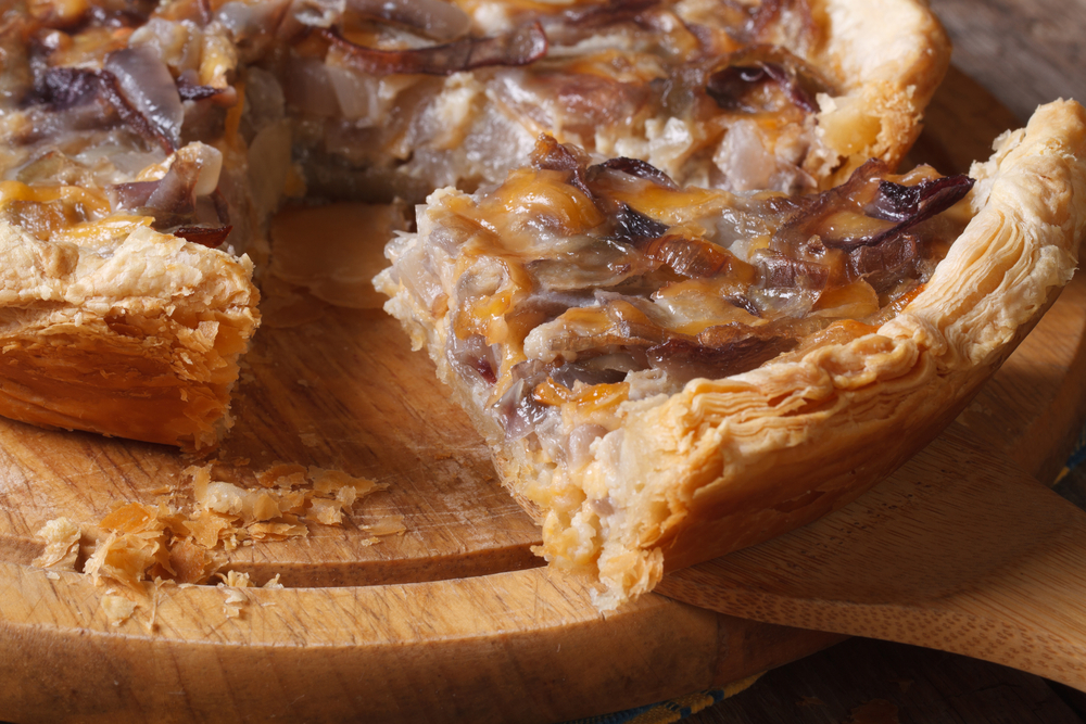 French Onion Tart - Cook For Your Life- anti-cancer recipes