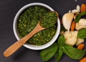 Mint & Almond Pesto Recipe Image