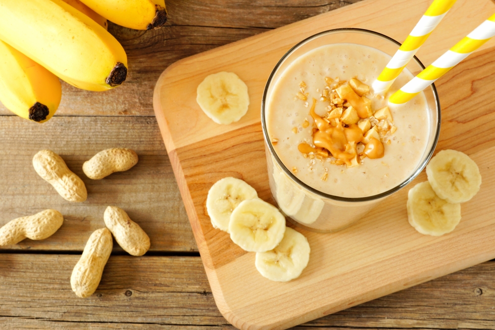 Peanut Butter Banana Oat Shake - Cook For Your Life-anti-cancer recipes