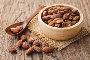 Slow Roasted Rosemary Spiced Almonds Recipe Image