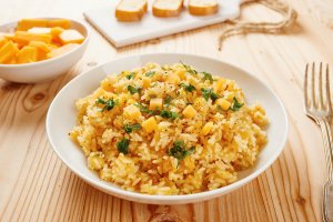 Butternut Squash Orzo Risotto Recipe Image