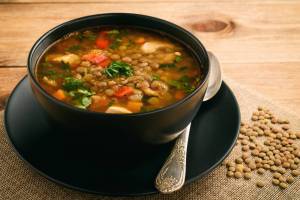 Moroccan Spiced Lentil Soup Recipe Image