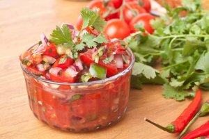 Simple Cooked Tomato Salsa Recipe Image
