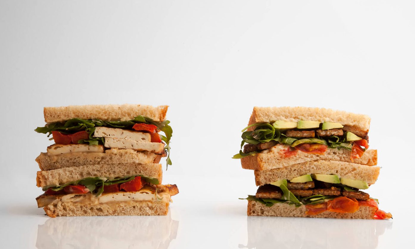 Southwestern Avocado Tempeh Sandwich