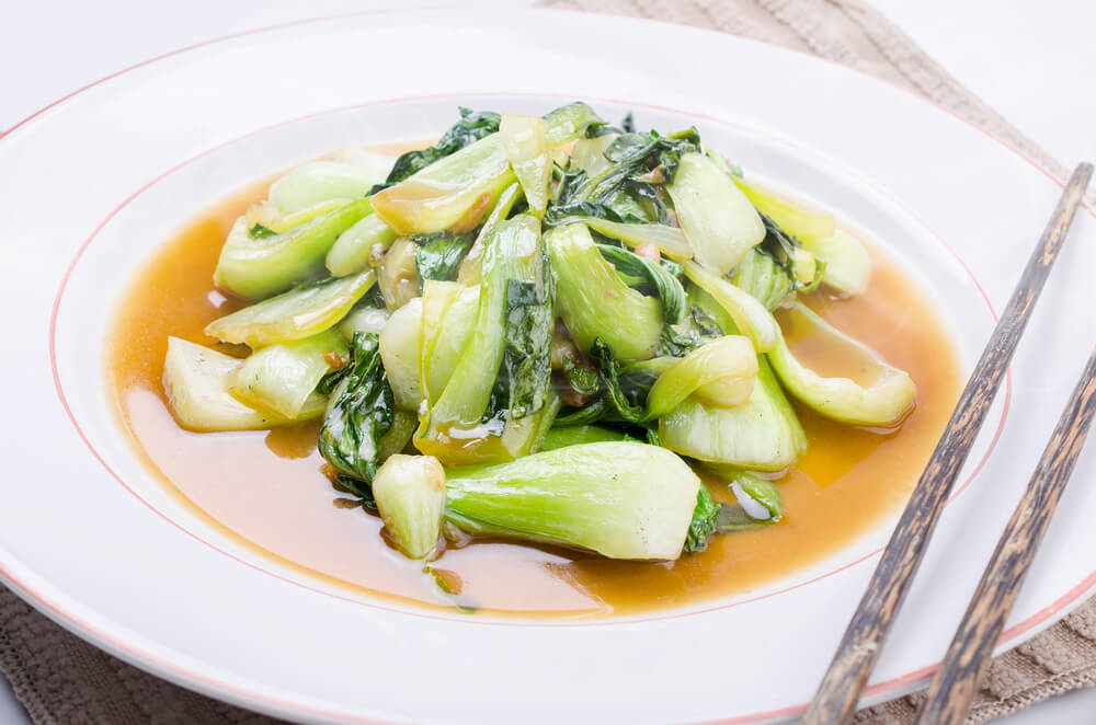 Bok Choy Braised In Soy Sauce, anti cancer-cook for your life