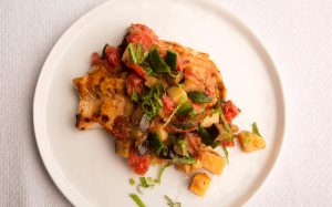 Estofado de Papas y Berenjena Picante Recipe Image