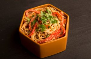 Spicy Peanut Soba Noodles Recipe Image