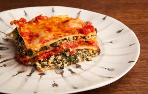 Lasaña de espinacas Recipe Image