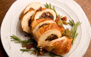 Pechuga de pavo rellena Recipe Image