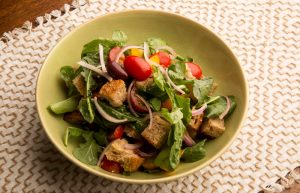 Tomato Panzanella Salad Recipe Image