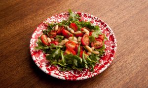 White Bean, Arugula & Tomato Salad Recipe Image