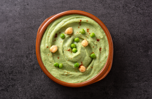 Green Pea Hummus Recipe Image
