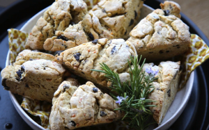 Rosemary Scented Olive Scones Recipe Image